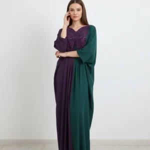 Double-shade kaftan